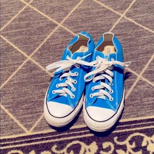 COPY - Converse blue unisex shoes